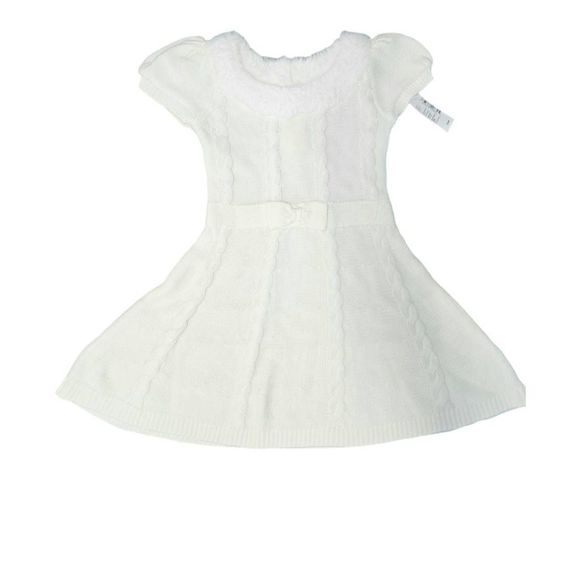 Children's Place New Tags Ivory Sweater Dress Size 3T - Picture 2 of 4